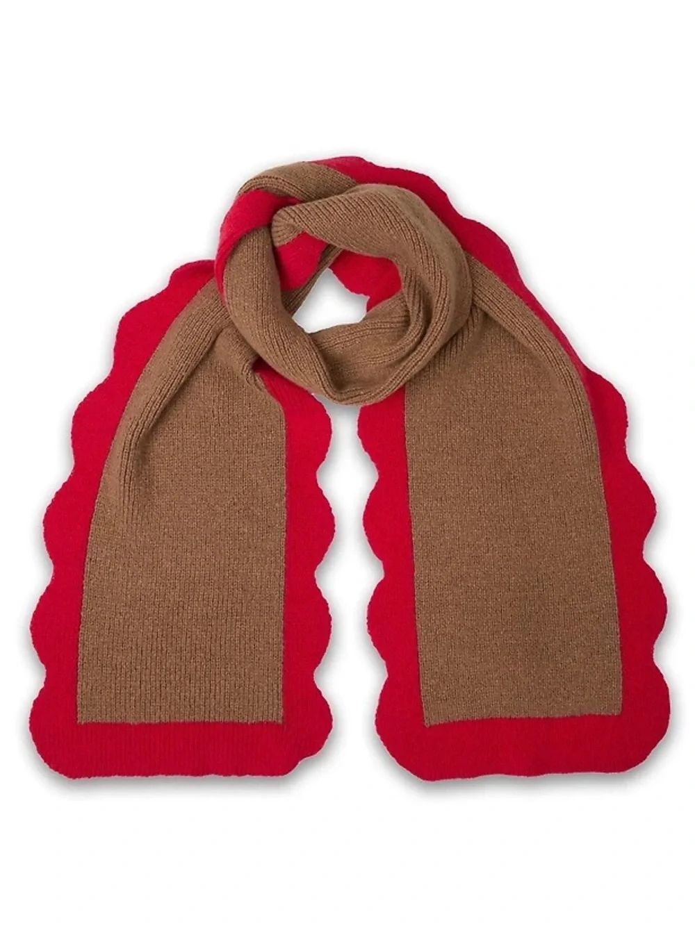 Anthropologie Maeve Scallop Edge Scarf NWT